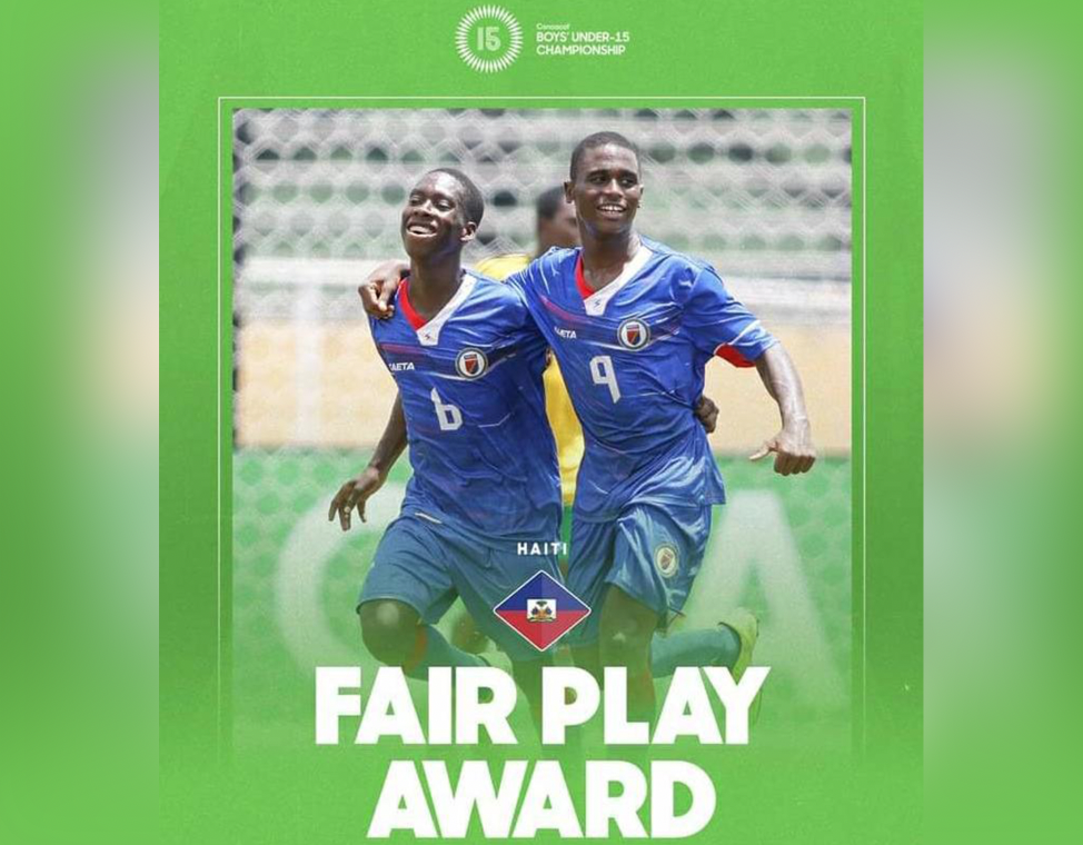 Haïti termine 3e et remporte le prix du Fair Play alors que les USA sont sacrés champions !